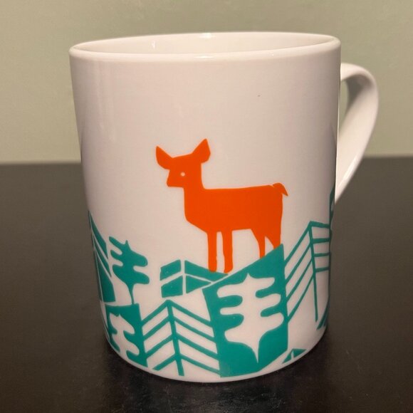 MAGPIE Mengsel Doe Deer & Fawn in an Enchanted Forest Ceramic Mug ~ Britain - Picture 3 of 12